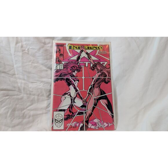 Marvel X-Factor #37 (1989) Inferno Tie-In – FN/VF - Picture 1 of 2